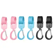 2Pcs Bag Hanger Baby Hooks Clip Multi Purpose Pram ​Shopping Hook
