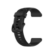 For Garmin Forerunner 945 Silicone Watch Band Black