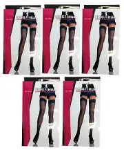 Lot of Women's Lace Top Fishnet Thigh High Stockings