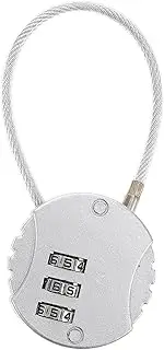 Uonlytech Travel Luggage Lock Metal Combination Padlock for Suitcases Backpacks and Storage Cases Secure Your Belongings Easy Password for Students and Everyday Use
