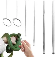 Professional Snake Kit - Extractor and Bite , Outdoor Equipment | Snake Handling Tool with Tweezers, Suction Pump and Protective Case for Hikers, Campers, Survivors