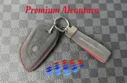 Premium Alcantara Key Fob Cover Case Keychain Fit For BMW M3 M4 M5 M8 X5M X6M