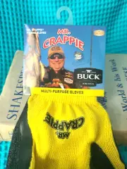 NEW BUCK KNIFE MULTI-PURPOSE FISHING GLOVES M L XL