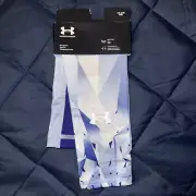 Under Armour Unisex UA Arm Sleeve Compression Blue Multicolor Large/XLarge