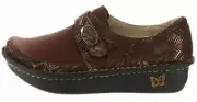 Alegria - Dena Dream Fit Leather & Neoprene Interlockin Choco Women's US 9.5-10W