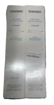 Sub-zero 4204490 Refrigerator Water Filter Replacement Cartridge 2 Pack