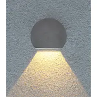 在飛比找蝦皮商城精選優惠-『艾星燈飾』戶外LED壁燈 防水防塵 110V 創意半圓形壁