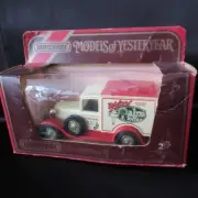 Matchbox Models of Yesteryear Walkers Palm Toffee Ad Original Box Vintage