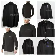 Eddie Bauer Men’s Quarter Zip Grid Fleece
