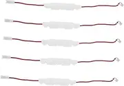 HEALEEP 5Pcs Microwave Fuse Replacement High Voltage Slow Blow for Microwave Ovens Parts Compact and Design Convenient Installation Microwave Fuse Holder