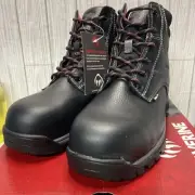 Wolverine Piper 6 Inch Waterproof Composite Toe Construction Boot W10181 Sz 10 M