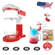 Electric Snow Cone Maker - Compact Shaved Ice Machine for Year-Round Treats