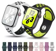 Silicone Sport Strap iWatch Band For Apple Watch Ultra 9 8 7 6 5 4 3 2 40- 49mm