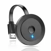 4K Wireless HDMI Display Dongle Adapter 1080P WiFi Streaming Movies Shows Receiver for iPhone iPad Android Tablet Laptop(2.4G)