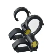 2pcs Baby Stroller Hooks Pushchair Clip Rotatable Buggy Clips Mummy Bags Clasps
