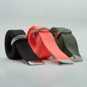D-Ring Children's Adjustable Canvas Web Belt | Boys Girls School Uniform Belt