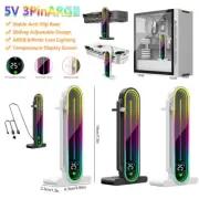 Graphics Card Bracket 5V 3Pin ARGB Adjustable GPU Holder Temperature Display