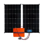 【太陽能百貨】V-20 太陽能12V鋰鐵電池100AH發電系統 監視器 攝影機 戶外發電系統 獨立發電 緊急備電