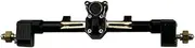 1/10 Front and Rear Axle Set for Rc Car Crawler Gl&adiator Ax&ial S&cx24 Portal Axles Set Kit Fr&on&t and Rear Upgrade Parts Brass Metal Extended Wide Accessories(Brass Rear Axle)