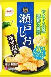 3 X Kuriyama Seto No Shio Age Yuzu Salt Shioaji Rice Cracker 83g JAPAN US Seller