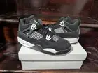 Nike Air Jordan 4 Retro GS White Thunder Size 7Y FQ8213-001 *SHIPS TODAY*