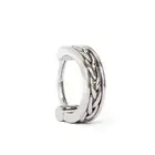 925 Sterling Silver Braided Nose Rings, Fits Nostril, Cartilage, Helix & Tragus