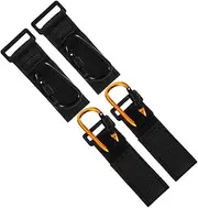 Yardwe Stroller Hooks Shopping Cart Hanger Pushchair Bag Hanger Clips Stroller Carabiner Clip Nonslip