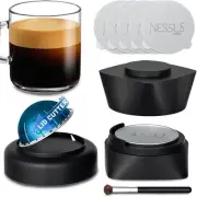 NESSUS Refill Kit for Reusable Nespresso Vertuo Pods, Lid Quick Opener for...