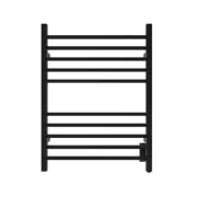 Amba Radiant RSWH-MB Square Hardwired Towel Warmer - Matte Black Finish