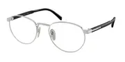 Prada PR B52V 1BC1O1 Men's Glasses Silver Size 51 - Private Health Rebate - Blue Light Block Available