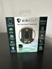 Airbolt Smart Travel Luggage Lock Smartphone Access TSA Approved Bluetooth Grey