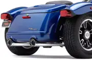 Cobra RPT Slip-On Mufflers Chrome Harley-Davidson FLRT Freewheeler 2015-2022