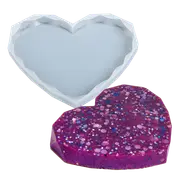 Urban Crafter Silicone Mould-Diamond Heart, Large