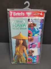 Raya and the Last Dragon Size 4 - 7 pack of Briefs Brand New!