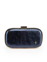 Navy Marano Music Box Clutch