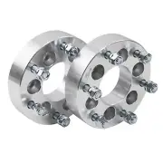 2Pcs 38mm 6stud 12X1.25 Wheel Spacers For Nissan Navara D40 FRONTIER PATHFINDER