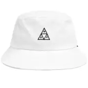 HUF Essentials TT Bucket White Hat L/XL