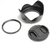 72mm Lens Hood Cap UV Filter for Nikon D80 D300S D7000 18-200mm 24-120mm 18-200m