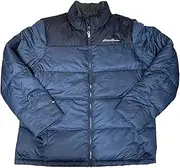 [Eddie Bauer] Men's Classic Down 2.0 Jacket (Dusted Indigo, Medium)