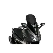 PUIG WINDSCREEN V-TECH LINE TOURING FOR HONDA FORZA 125 21-25 DARK SMOKE