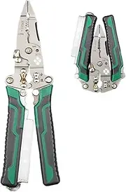 Electrical Wire Strippers,Voltage Tester Cable Plier | Portable Precision Wire Stripper with Electrical Test for Industrial, Automotive, Home