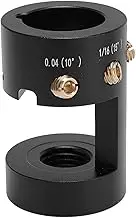 Tungsten Electrode Sharpener Grinder Head, Angle Holes Electrode Grinder Tungsten Sharpener TIG Welding Tool with 5PCS 25mm Diamond Wheels for Most Rotary Tool