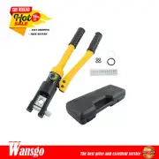 YQK-120 Cable Lug Terminal Wire Crimping Tool w/8 Dies 12T Hydraulic Crimper