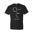 Grape Flavor Molecule Shirt Methyl Anthranilate Purple Soda Chemistry Student