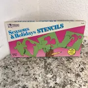Vintage Trend Seasons & Holidays Stencil Set Of 24 Stencils D3