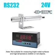 24V RS232 Non-contact Infrared Thermometer Sensor Temperature Tool W/ Controller