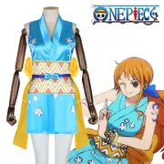 One Piece Wano Country Nami Costume Anime Cosplay Kimono Uniform