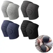 4 Pairs Baby Crawling Pad Anti Slip Baby Knee Protector for Toddler Baby