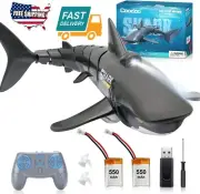 2.4G Remote Control Shark Toy 1:18 Scale High Simulation Shark Shark Swim Pool