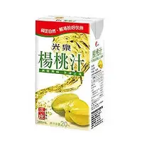 在飛比找蝦皮購物優惠-光泉楊桃汁300ml*24入 $195(桃園周邊限定)任五箱